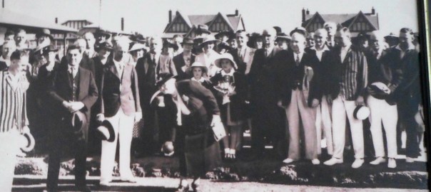 November 21st 1936 The official opening of The Trinity Gardens Bowling Club
